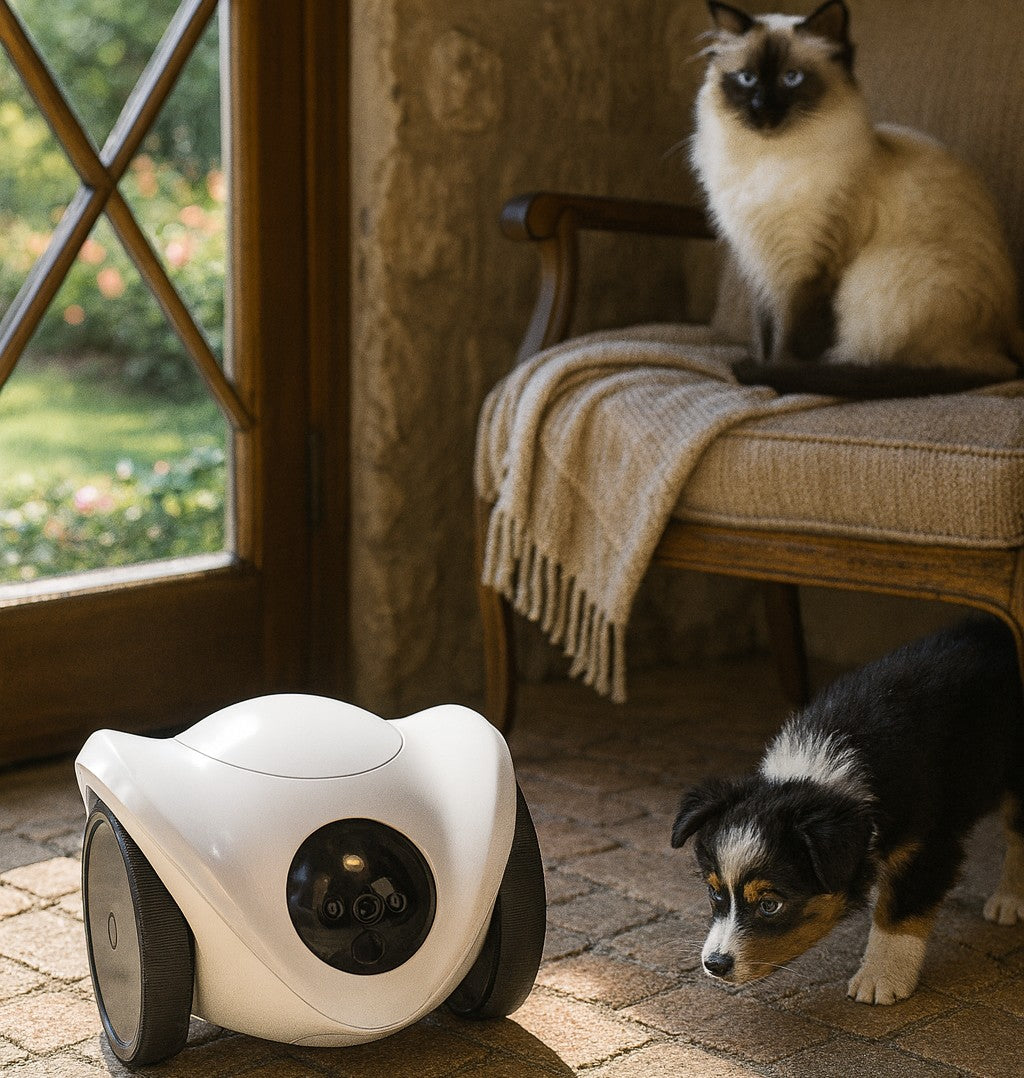 Robot di sorveglianza con videocamera e controllo remoto - PotBot